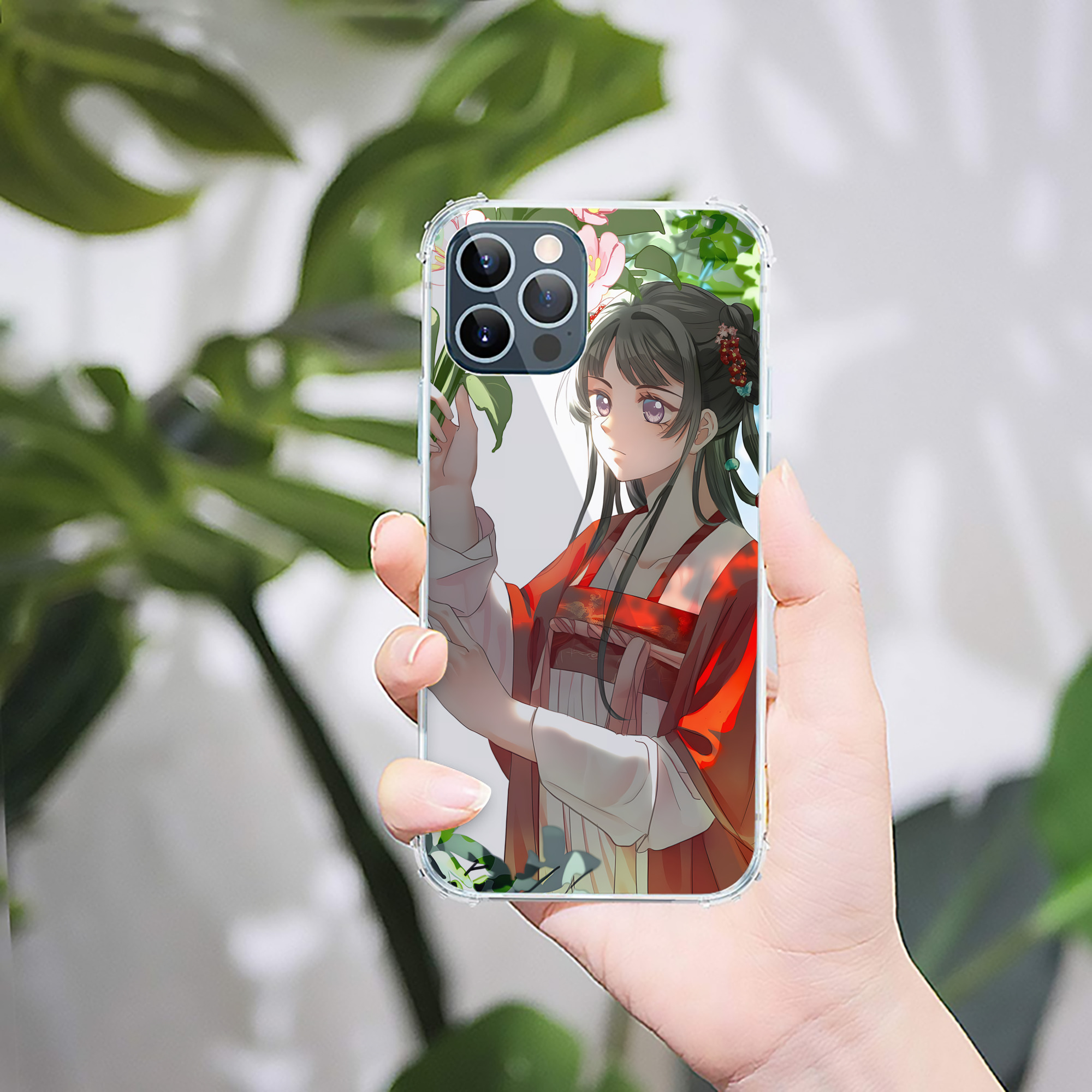 （画像用） 薬屋のひとりごと The Apothecary Diaries 【iPhone 12シリーズ対応】透明スマホケース（クリアソフトケース）